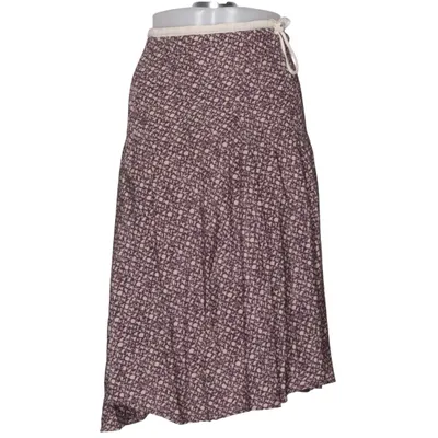 Skirt (Purple, Beige) from Cotélac Cotton, Polyester, Viscose