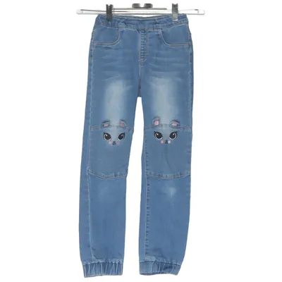 Jeans (Blå) från Lab Industries Bomull, Elastan, Polyamid, Polyester