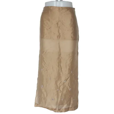 Rock (Beige) von H&M Edition Lyocell, Polyamid, Leinen