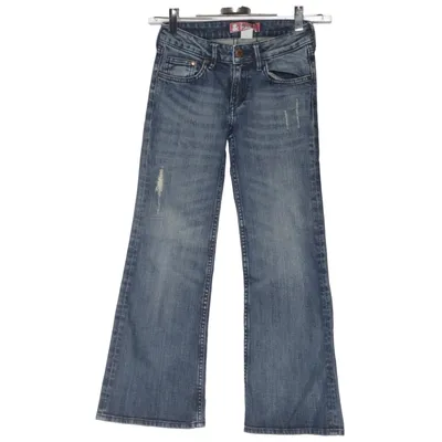 Jeans (Blå) fra H&M Bomuld, Elastan