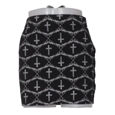 Jupe (Noir, Blanc) de Gothicana by EMP
