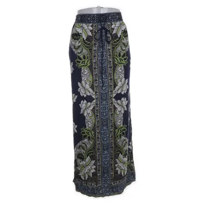 Maxi skirt (Blue, Multicolored) from Warehouse Viscose
