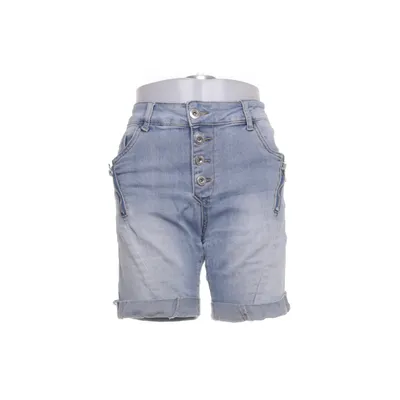 Denim shorts (Blauw) van Lexxury Katoen, Polyester, Viscose, Elastaan