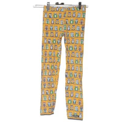 Leggings (Gul, Flerfärgad) från Villervalla Elastan, Ekologisk bomull