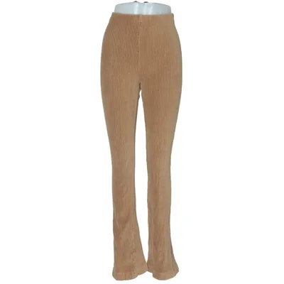 Pantalon en velours (Marron) de Oui Coton, Élasthane