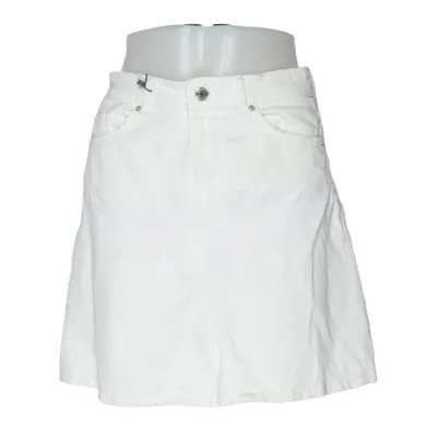 Jeanskjol (Vit) från Perfect Jeans Bomull, Elastan, Polyester
