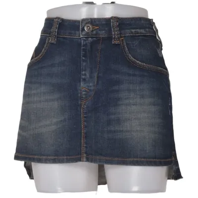 Jupe en jean (Bleu) de Fornarina Coton, Élasthane