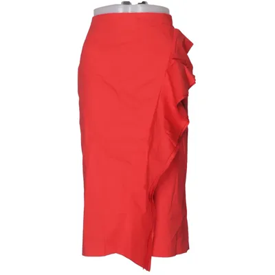 Wickelrock (Rot) von J.Crew Baumwolle, Elasthan