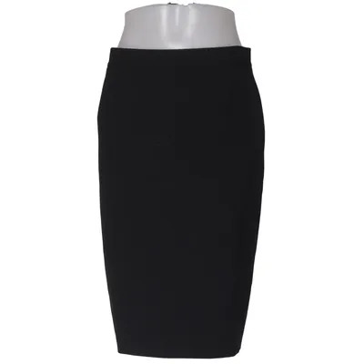 Jupe crayon (Noir) de Donna Karan Élasthane, Laine