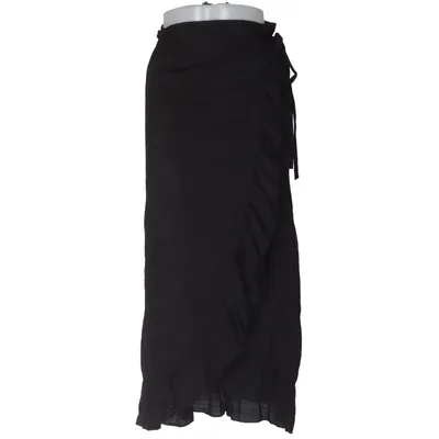 Slå om-nederdel (Sort) fra Ever.me Polyester, Viscose