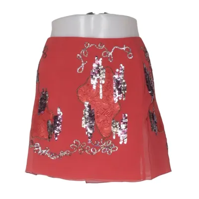 Jupe (Rouge) de Niama Woman Élasthane, Polyester