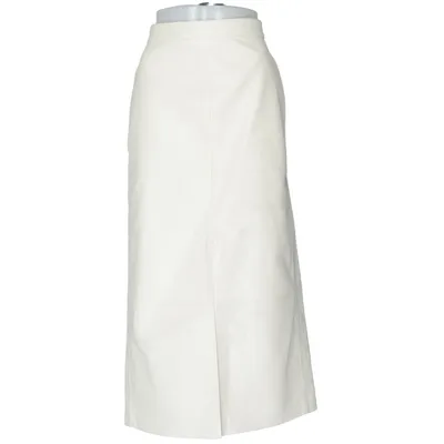 Jupe longue (Beige) de H&M Edition Polyester, Polyuréthane