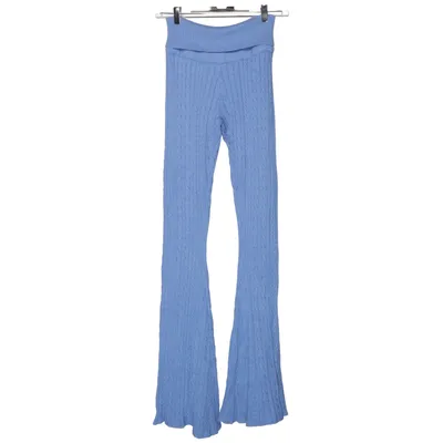 Pantalon (Bleu) de Gina Tricot Élasthane, Polyester, Viscose
