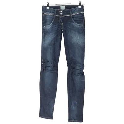 Jeans (Blue) from Met Cotton, Elastane