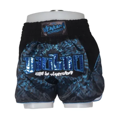 Pantalon d'arts martiaux (Noir, Bleu) de Venum Polyester