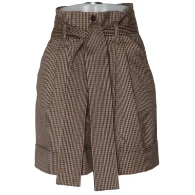 Shorts (D210080 Plico) fra Parosh Elastan, Polyester, Viscose, Uld