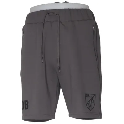 Short de jogging (Gris) de Jako Élasthane, Polyester, Viscose