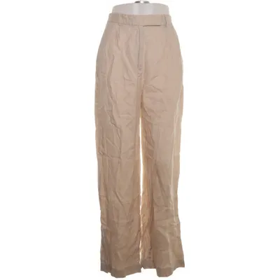 Kostuumbroek (Beige) van Zara Linnen