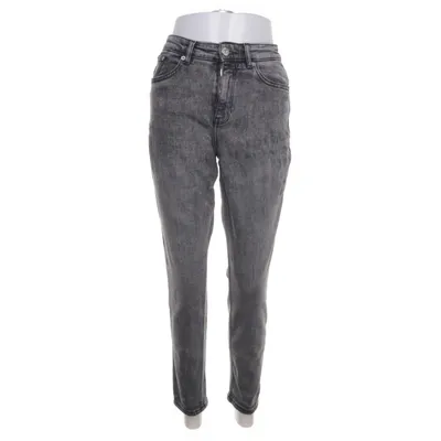 Spijkerbroek (Grijs) van Mango Denim Katoen, Elastaan