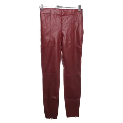 Leggings (Red) from Zara Polyester