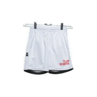 Basketshorts (Vit, Svart, Röd) från Team Sportia Polyester