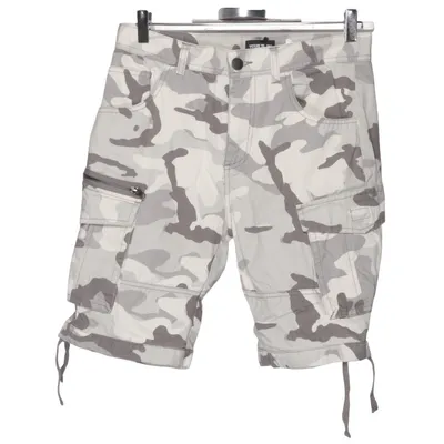 Cargoshorts (Grå, Hvid) fra Your Turn Bomuld