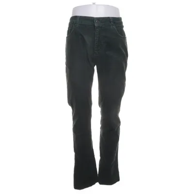 Corduroy broek (Groen) van Park Lane Katoen, Elastaan