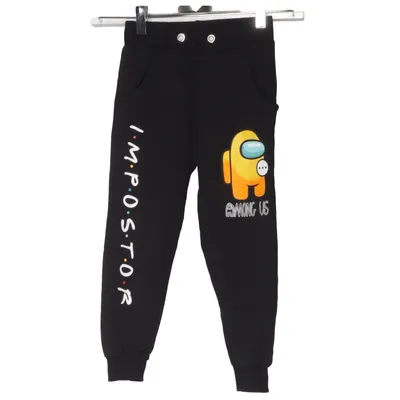 Pantalon de survêtement (Noir) de Brand Coton, Polyester