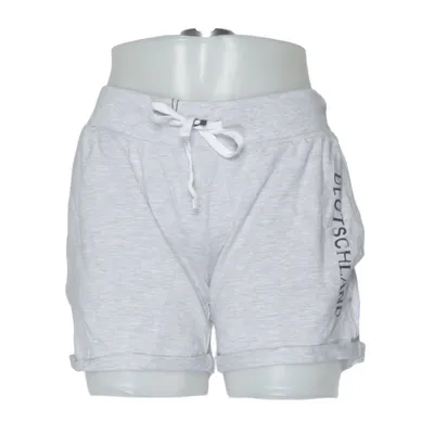 Sweatshort (Grijs, Wit) van Uefa Katoen, Elastaan, Viscose