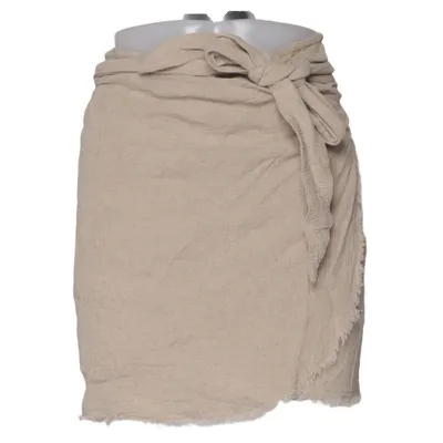 Wrap skirt (Beige) from Rove Linen