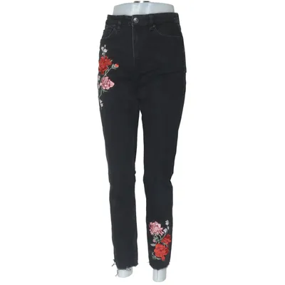 Jeans (Svart, Flerfärgad) från Divided by H&M Bomull, Elastan, Polyester