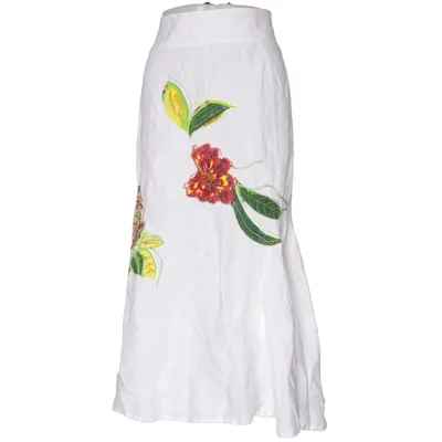 Skirt (White, Multicolored) from Lui e Lei Linen