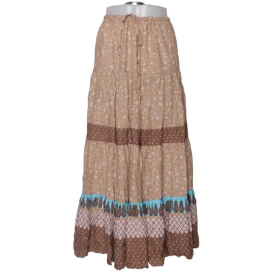 Maxi skirt (Brown, Blue, Multicolored) from Sasson Viscose