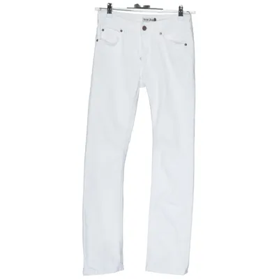 Jeans (Vit) från Acne Jeans Bomull, Elastan, Polyester