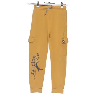 Pantalon cargo (Marron) de Kids Coton, Élasthane, Polyester