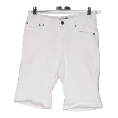 Short en jean (Blanc) de Jack & Jones Coton, Élasthane
