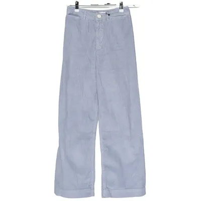 Corduroy pants (Blue) from Masscob Cotton, Polyurethane
