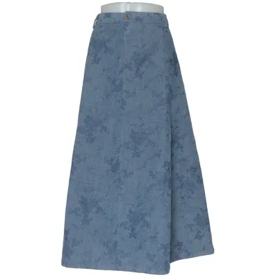 Jeanskjol (BCFIOLA A-SKIRT) från Black Colour Bomull, Polyester