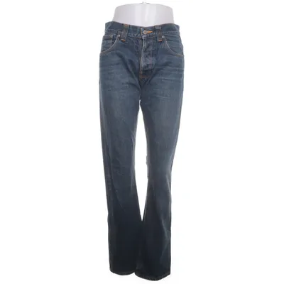 Spijkerbroek (Blauw) van Nudie Jeans Katoen