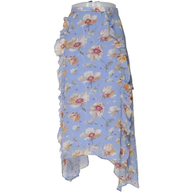 Maxi nederdel (Blå, Flerfarvet) fra Paige Polyester, Silke, Viscose