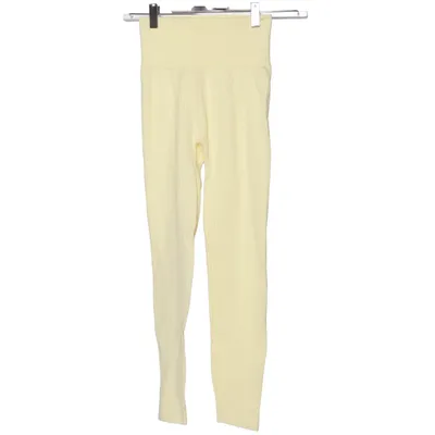 Collants de sport (Jaune) de Socks Élasthane, Polyamide