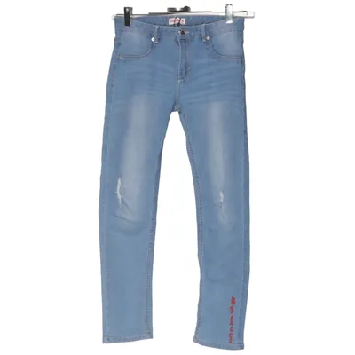 Jeans (Blue) from Youngstyle Cotton, Elastane, Polyester