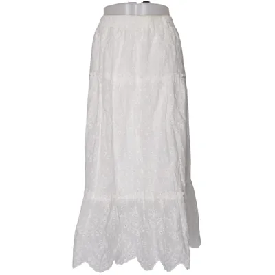 Maxi skirt (White) from Shein Polyester