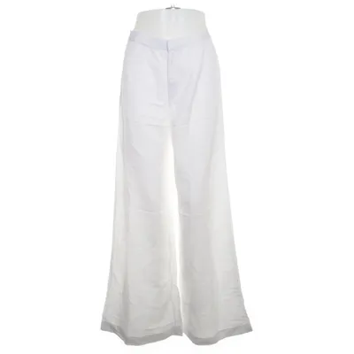 Palazzo pants (White) from H&M Linen, Viscose