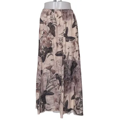 Maxi nederdel (Beige, Brun) fra Romwe Polyester