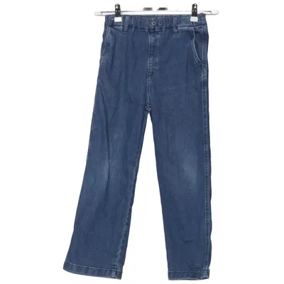 Spijkerbroek (Blauw) van Uniqlo Kids Katoen, Elastaan, Polyester