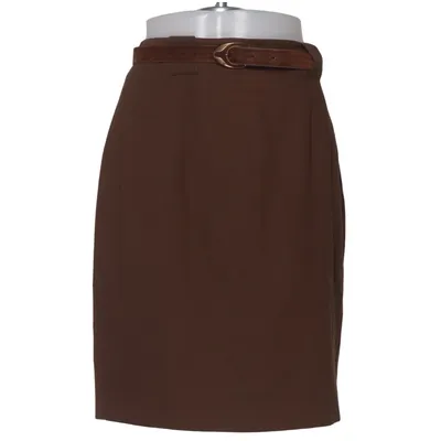 Jupe (Marron) de Kurt Kellermann Polyester, Viscose