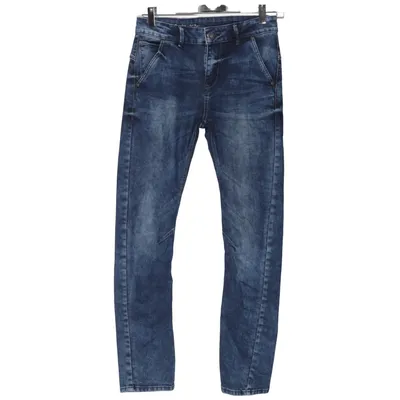 Jean (Bleu) de Denim by Lindex Coton, Élasthane, Polyester