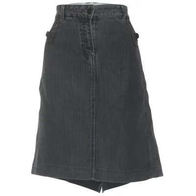 Jeanskjol (Grå) från XLNT Woman Bomull, Elastan, Polyester