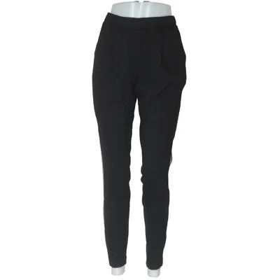 Pants (Black) from One Two & Luxzuz Elastane, Metallic fiber, Polyester, Viscose